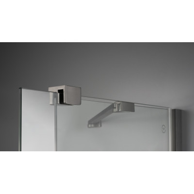 Deante Prizma ścianka prysznicowa walk-in 90 cm titanium/szkło przezroczyste KTJ_D39R