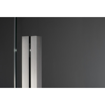 Deante Prizma ścianka prysznicowa walk-in 90 cm titanium/szkło przezroczyste KTJ_D39R