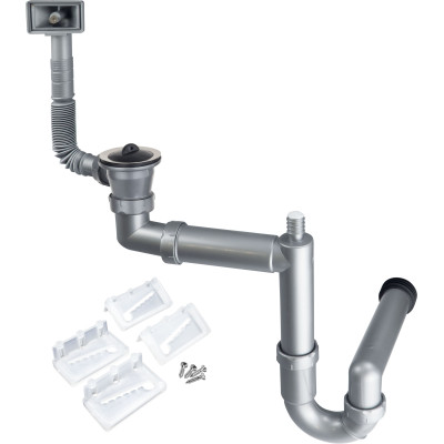 Deante syfon do zlewozmywaków stalowych 1-komorowych ZXY9923