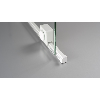 Deante Prizma ścianka prysznicowa walk-in 120 cm biały mat/szkło przezroczyste KTJ_A32R