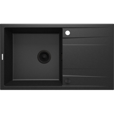 Deante Eridan zlewozmywak grafitowy 86x50 cm grafit metalik ZQEG113