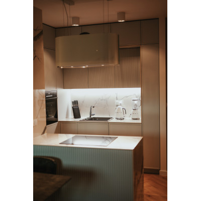 Deante Magnetic zlewozmywak granitowy 56x50 cm magnetyczny szary metalik ZRMS103