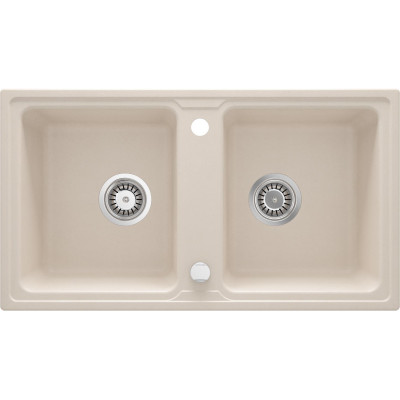 Deante Zorba zlewozmywak granitowy 78x43,5 cm wpuszczany beżowy ZQZ5203