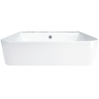 Deante Hiacynt umywalka 51x50 cm prostokątna biała CDY6U5W