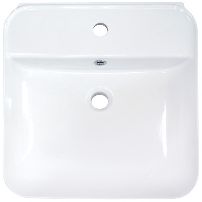 Deante Hiacynt umywalka 51x50 cm prostokątna biała CDY6U5W