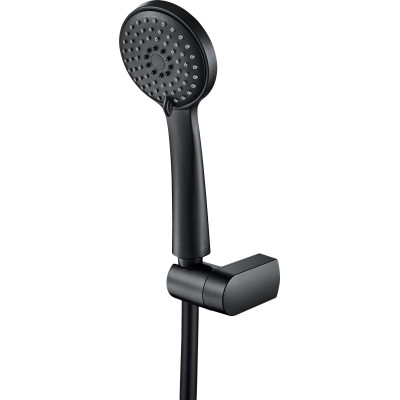 Deante Neo Boro zestaw prysznicowy punktowy czarny mat NERN41K