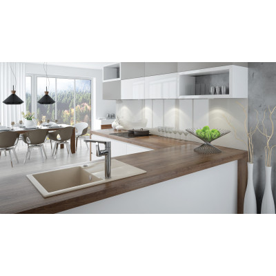 Deante Andante zlewozmywak granitowy 78x49 cm biały ZQN_A113