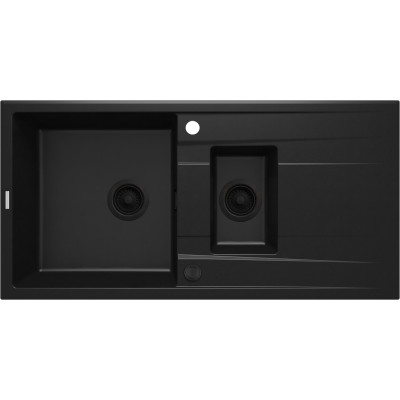 Deante Eridan zlewozmywak granitowy 100x50 cm czarny ZQE_N513