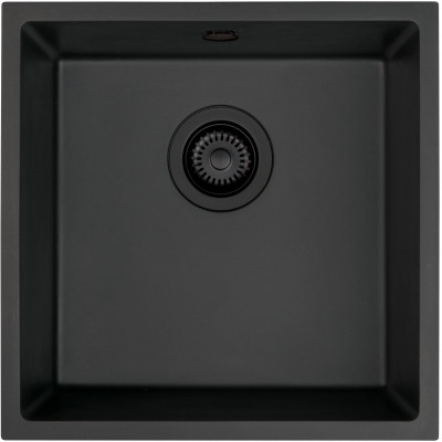 Deante Corda zlewozmywak granitowy 40x40 cm grafitowy mat ZQA_G10A