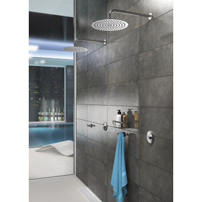 Deante Press bateria prysznicowa podtynkowa czasowa chrom BBH048L