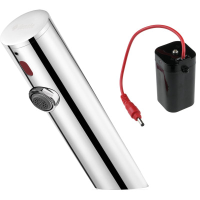 Deante Sense bateria umywalkowa stojąca elektroniczna stal BQR_P28R