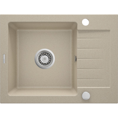 Deante Zorba zlewozmywak granitowy 58x44 cm wpuszczany piaskowy ZQZ711A WYPRZEDAŻ EKSPOZYCYJNA