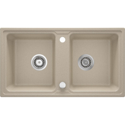 Deante Zorba zlewozmywak granitowy 78x43,5 cm wpuszczany piaskowy ZQZ7203