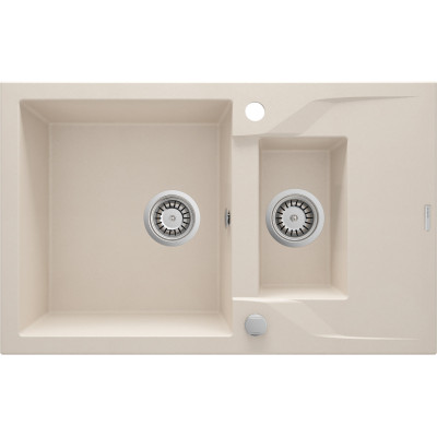 Deante Andante zlewozmywak granitowy 78x49 cm beżowy ZQN_5513