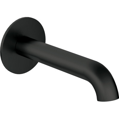 Deante Silia wylewka do baterii wannowej czarna NQS_N80K