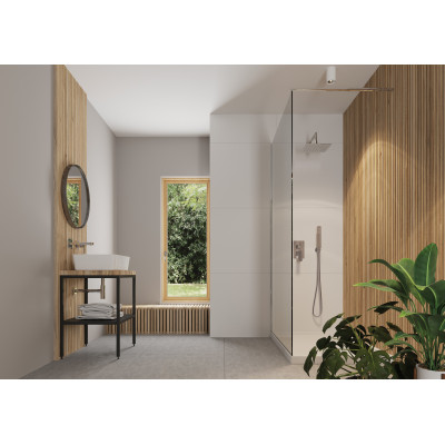 Deante Temisto konsola podumywalkowa 66,5x50x71 cm podumywalkowa stojąca czarna CSTX60A