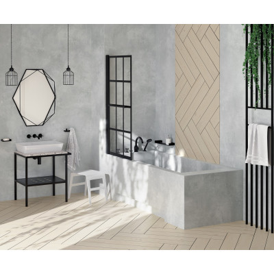 Deante Temisto konsola podumywalkowa 66,5x50x71 cm podumywalkowa stojąca czarna CSTX60A