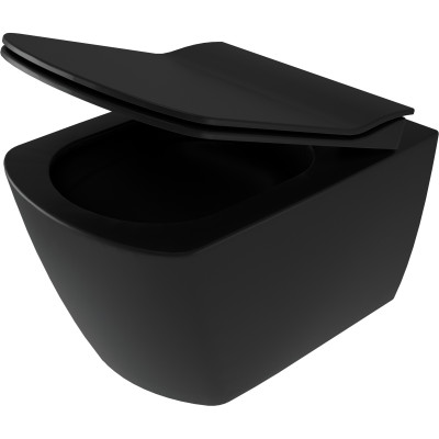 Deante Blur toaleta myjąca wisząca bez kołnierza czarna CDZNWPW