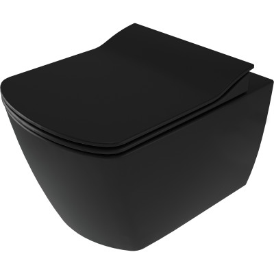 Deante Blur toaleta myjąca wisząca bez kołnierza czarna CDZNWPW