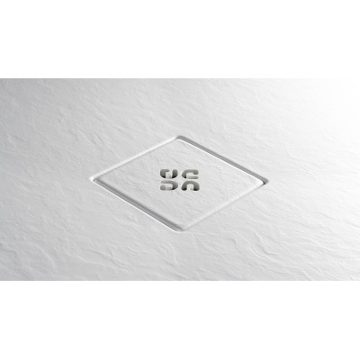 Deante Silia brodzik prostokątny z maskownicą 100x70 cm biały KSKA00710B