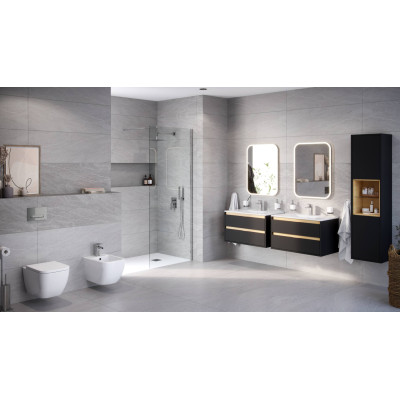 EXCELLENT PLATTO PRZYCISK STERUJĄCY DO STELAŻA PODTYNKOWEGO SHIRO 2.0, CHROM INEX.PL230.150.CR