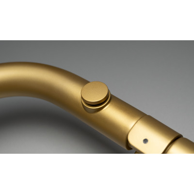 Deante Silia grzejnik łazienkowy drabinkowy 157x50 cm złoty AGI_RG51