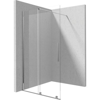 Deante Prizma ścianka prysznicowa walk-in 120 cm chrom połysk/szkło przezroczyste KTJ_032R
