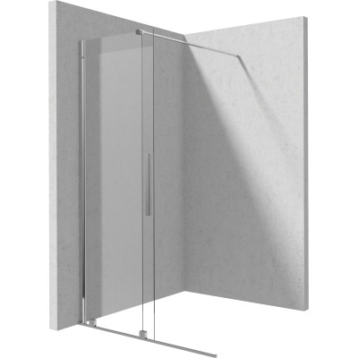 Deante Prizma ścianka prysznicowa walk-in 120 cm chrom połysk/szkło przezroczyste KTJ_032R