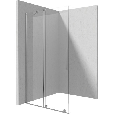 Deante Prizma ścianka prysznicowa walk-in 120 cm chrom połysk/szkło przezroczyste KTJ_032R