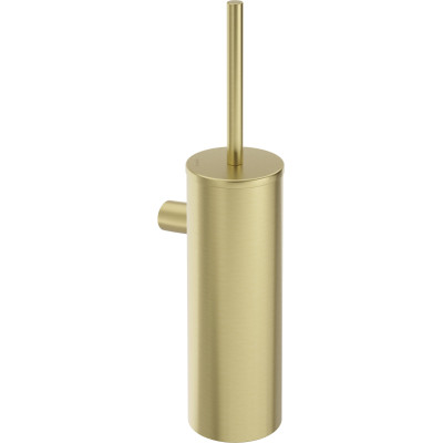 Deante Round szczotka toaletowa ścienna złoty szczotkowany ADRR721