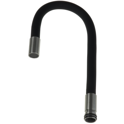 Deante Neo Luno wylewka do baterii kuchennej czarna ABAB72W