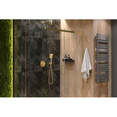 EXCELLENT HOROS 121 GRZEJNIK ŁAZIENKOWY 121X50, SZARY METALIK GREX.HO121.GR