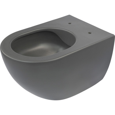 Deante Peonia Zero miska WC wisząca bez kołnierza titanium CDEDZPW