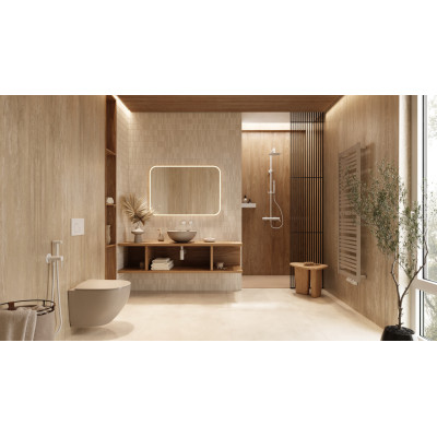 EXCELLENT RINGO PRZYCISK STERUJĄCY DO STELAŻA PODTYNKOWEGO SHIRO 2.0, BIAŁY INEX.RI230.150.WH