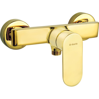 Deante Alpinia bateria prysznicowa ścienna złota BGAZ40M