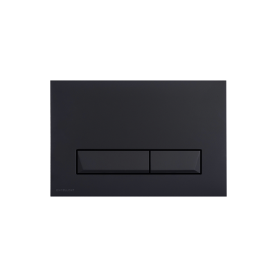 EXCELLENT PLATTO PRZYCISK STERUJĄCY DO STELAŻA PODTYNKOWEGO SHIRO, CZARNY SOFT INEX.PL230.150.BL