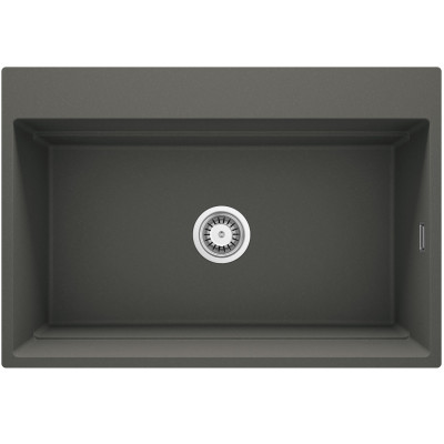 Deante Magnetic zlewozmywak granitowy 76x52 cm antracyt ZRM_T10B