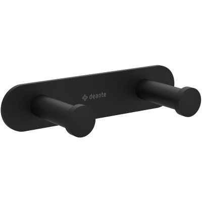 Deante Jaśmin wieszak na ręcznik czarny ADJ_N12L