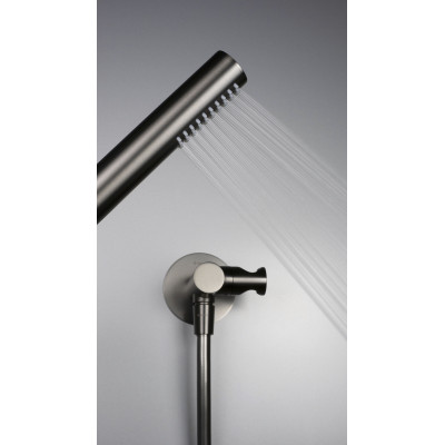 Deante Silia zestaw prysznicowy podtynkowy titanium NQSD9XK