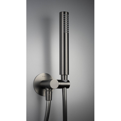 Deante Silia zestaw prysznicowy podtynkowy titanium NQSD9XK