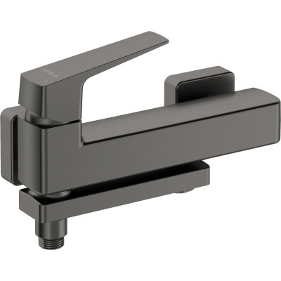 Deante Blur bateria wannowo-prysznicowa ścienna titanium BQL_D12M