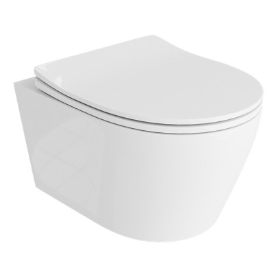 HOMELIKE ZESTAW GROHE 4 w 1 + przycisk czarny prostokątny + miska Praia
