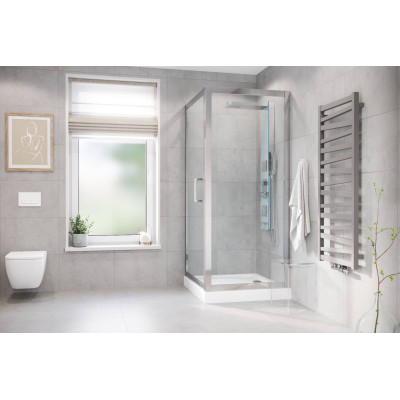 EXCELLENT FORMA BRODZIK KWADRATOWY 80X80 CM KOMPAKT, BIAŁY BREX.FOR08WHC