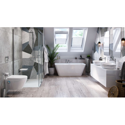 EXCELLENT PI ZESTAW PRYSZNICOWY RAIN, CHROM AREX.1281CR