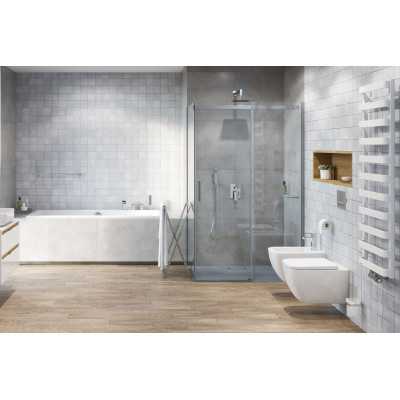 EXCELLENT LAVANO SLIM BRODZIK PROSTOKĄTNY 90X80 CM, BETON BREX.1103.090.080.CON