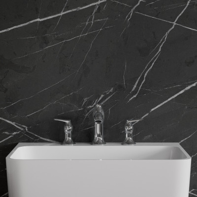 OMNIRES ART DECO BATERIA UMYWALKOWA 3-OTWOROWA AD5114CR