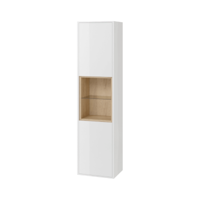 EXCELLENT TUTO SŁUPEK 40 CM, BIAŁY/DĄB MLEX.0201.400.WHBL