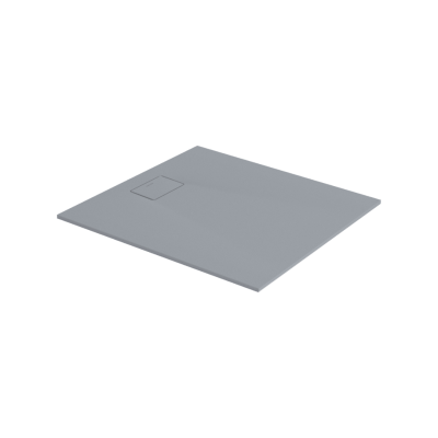 EXCELLENT LAVANO SLIM BRODZIK PROSTOKĄTNY 100X80 CM, BETON BREX.1103.100.080.CON