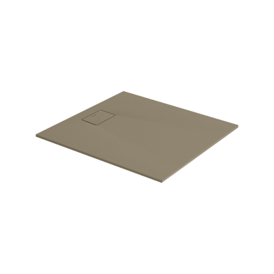 EXCELLENT LAVANO SLIM BRODZIK PROSTOKĄTNY 100X90 CM, CAPUCCINO BREX.1103.100.090.CAN