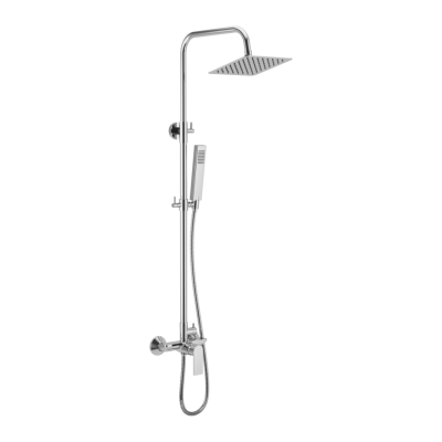 EXCELLENT Glad Rain zestaw prysznicowy ścienny z deszczownicą 20 cm, chrom  ARNL.1181CR